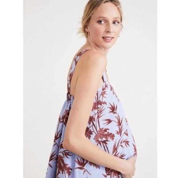 Hatch Maternity Women's The Junia 100% Linen Dress HATCH Size 2 Summer - Picture 13 of 13